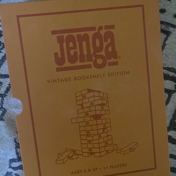 ($45) Vintage Bookshelf Edition Games - Jenga - Picture 11 of 12